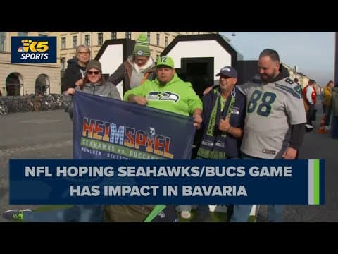 NFL hopes to make a splash in Bavaria with Seahawks, Tampa Bay game