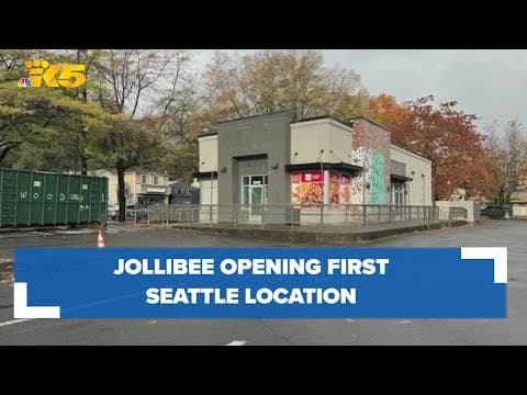 Jollibee fried chicken opening first Seattle location