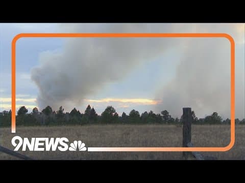 Hundreds of homes evacuated due to wildfire in Teller County