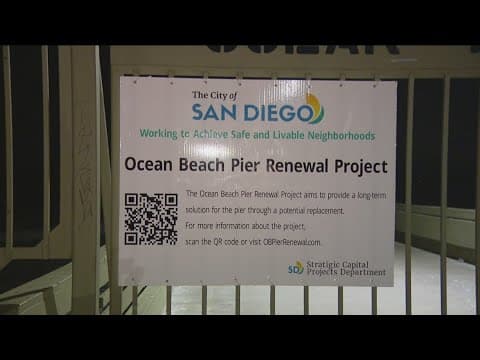 Ocean Beach Pier remains closed