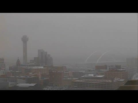 LIVE: Dust moving through North Texas creates stunning sunsets, hazy skylines