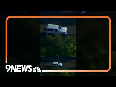 O.J. Simpson’s white Ford Bronco police chase through Los Angeles