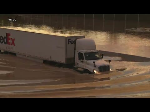 Rain causes flooding in parts of the U.S.