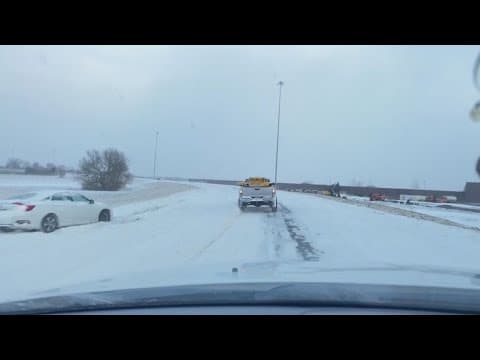 Winter storm leaves behind slick conditions, but cold temperatures remain