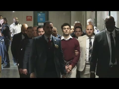 Luigi Mangione, suspect in UnitedHealthcare CEO's killing, pleads not guilty to state charges