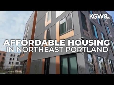 New affordable housing project opens in Northeast Portland
