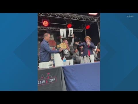 Joey Chestnut falls short of reclaiming St. Elmo's Shrimp Cocktail Eating Contest title