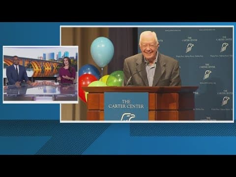 Jimmy Carter celebrates his 100th birthday