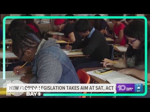 Florida legislature introduces alternative options to SAT, ACT, AP placement courses