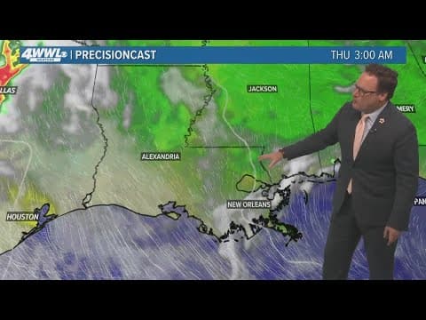 New Orleans weather: Clearing overnight, more sun Tuesday