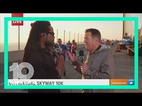 Sunrise over the Sunshine Skyway Bridge delights Skyway 10K runners