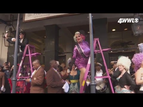 Greasing of the poles this morning