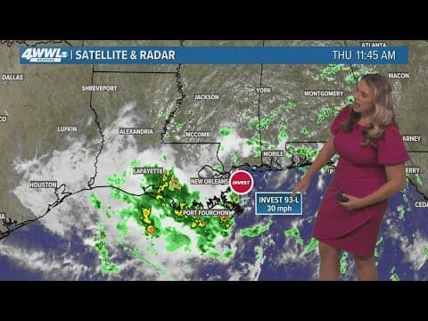 Live: 3 p.m. weather cut-in – tracking Invest 93 and Louisiana flood concerns