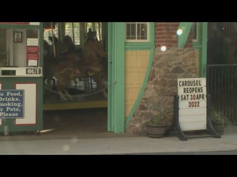 Glen Echo Park Carousel animals return