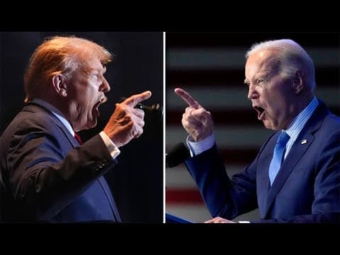 Biden and Trump gear up for historic and high-stakes debate rematch