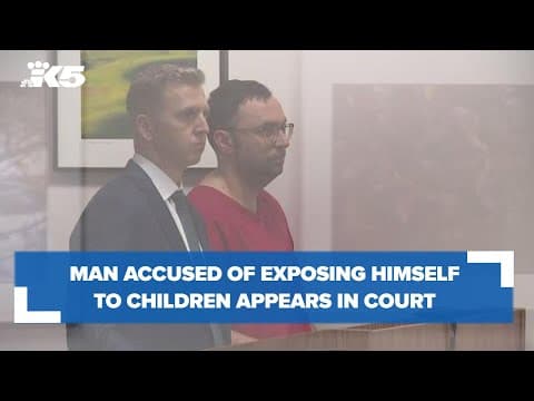 Indecent exposure suspect in court