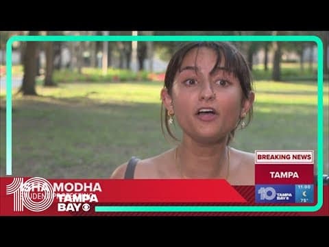 Protesters gather outside jail after 10 arrested at USF during pro-Palestinian demonstration