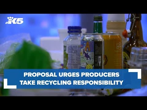 Proposal urges 'producer responsibility' when recycling packaging