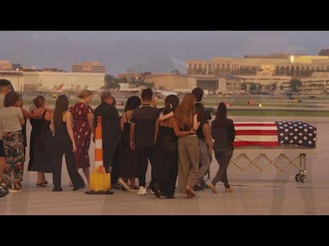 U.S. Army Soldier killed in Germany returns to Tampa International Airport