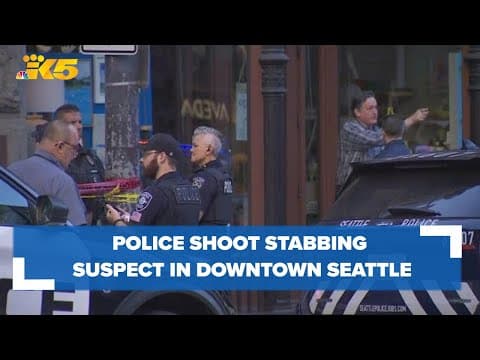 Investigation underway after police shooting in downtown Seattle