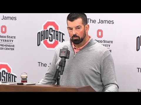 Ryan Day pregame press conference | Ohio State-Oregon week