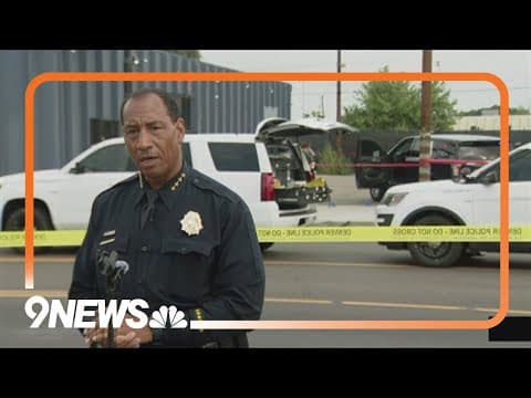 Denver Police give update on shooting that sent 1 person to the hospital