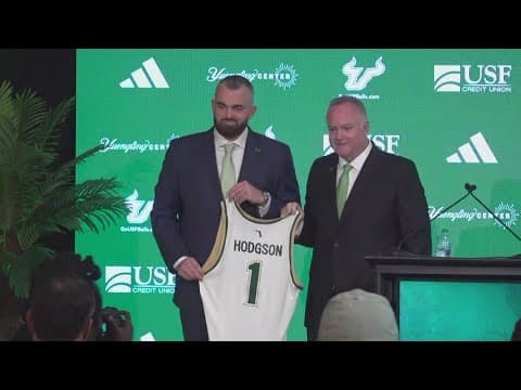 Bryan Hodgson makes debut as USF's new head men's basketball coach