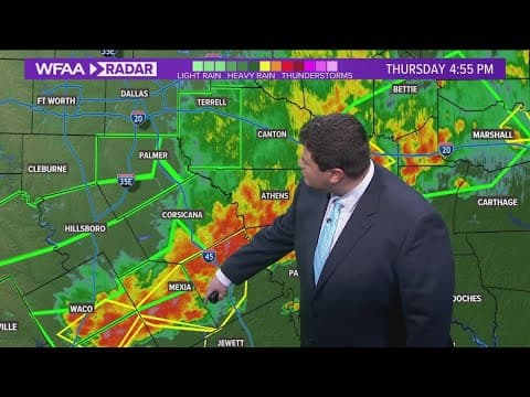 FORECAST: Tracking severe weather in Dallas on Thursday