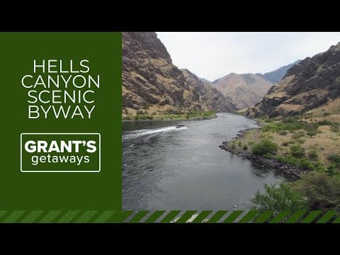 Scenic Oregon byway takes you along the deepest gorge in the US