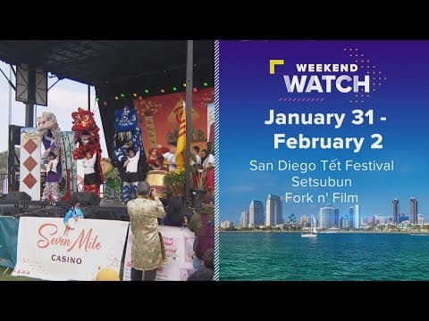 Weekend Watch January 31 - February 2 | Things to do in San Diego