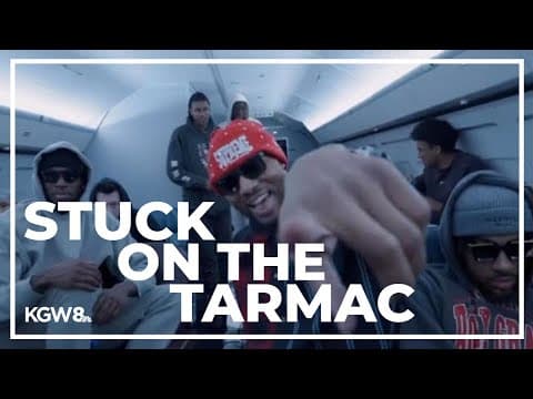 Trail Blazers, Damian Lillard got stuck on a plane for hours during snow storm