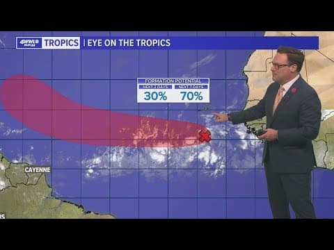 Friday night tropical update: Invest 92 crossing the Atlantic