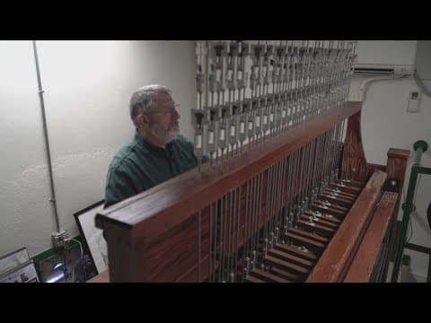 Maryland musician uses rare instrument to create 'mesmerizing' soundtrack for city
