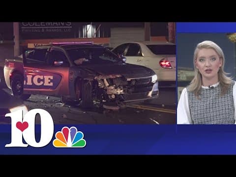 KPD: No injuries reported after officer involved in wreck on Broadway