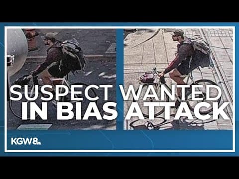 Portland police seek suspect accused of yelling racial slurs, spitting on family