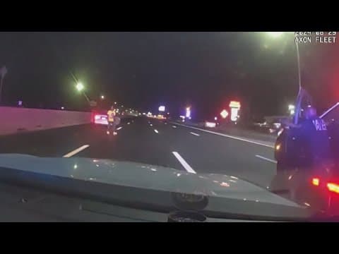 Dashcam video shows shooting of man who killed Texas police officer and wounded two others