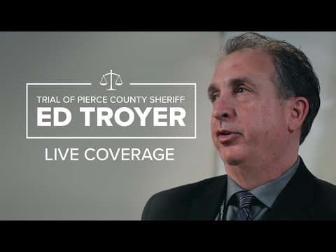 Pierce County Sheriff Ed Troyer trial | Verdict