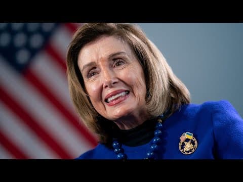 Nancy Pelosi hospitalized after injury in Luxembourg