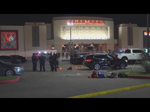 Movie theater parking lot shooting in Webster leaves multiple dead