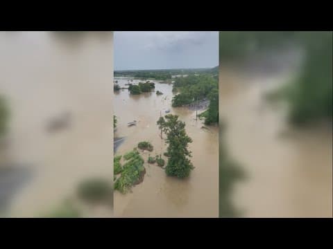 Floods across Puerto Rico after Hurricane Ernesto passes by island