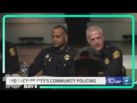 Tampa community expresses what they want to see from police in their neighborhoods