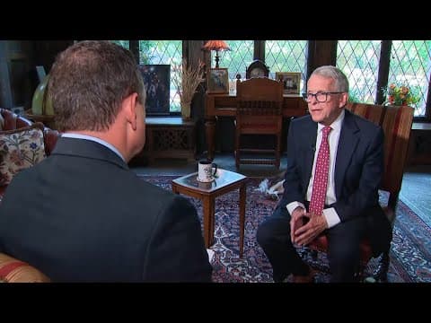 DeWine talks about Springfield, Ohio in one-on-one interview with 10TV