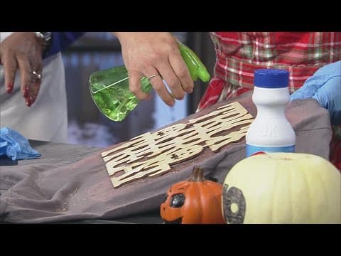 Easy DIY Halloween craft with Wake Up CBUS