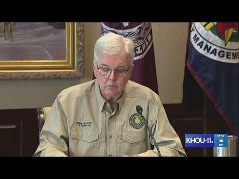 Acting Texas Gov. Dan Patrick says CenterPoint underestimated Beryl's impact