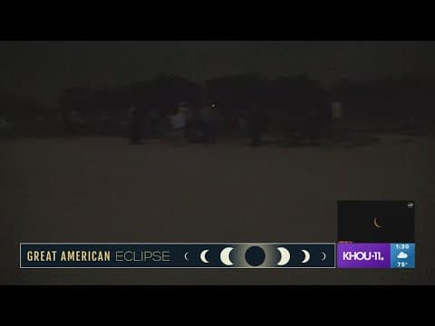 Uvalde experiences absolute darkness during solar eclipse