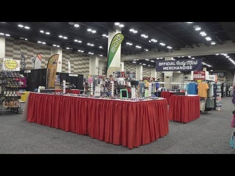 First night of 500 Festival Mini-Marathon Expo