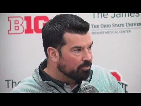 Ryan Day Rose Bowl announcement press conference