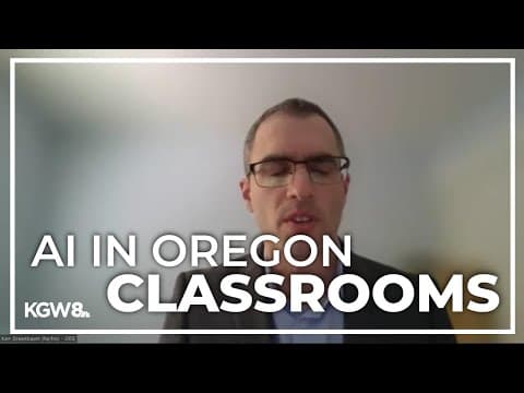 Some Oregon teachers to utilize AI in classroom