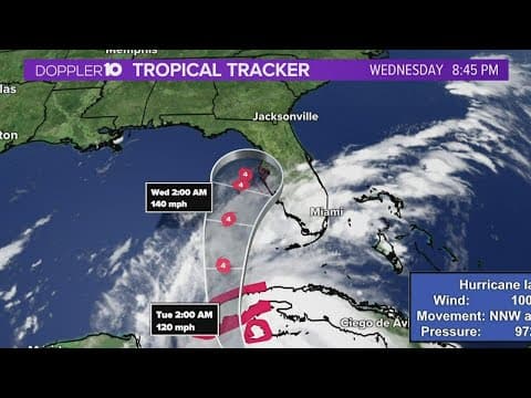 Tracking Hurricane Ian: Storm nears Cuba on path to strike Florida as Cat 4