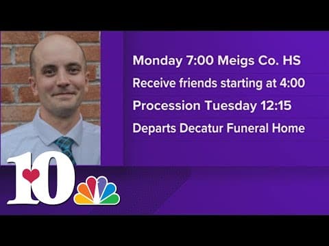 Funeral arrangements for Meigs Co. Deputy RJ Leonard announced